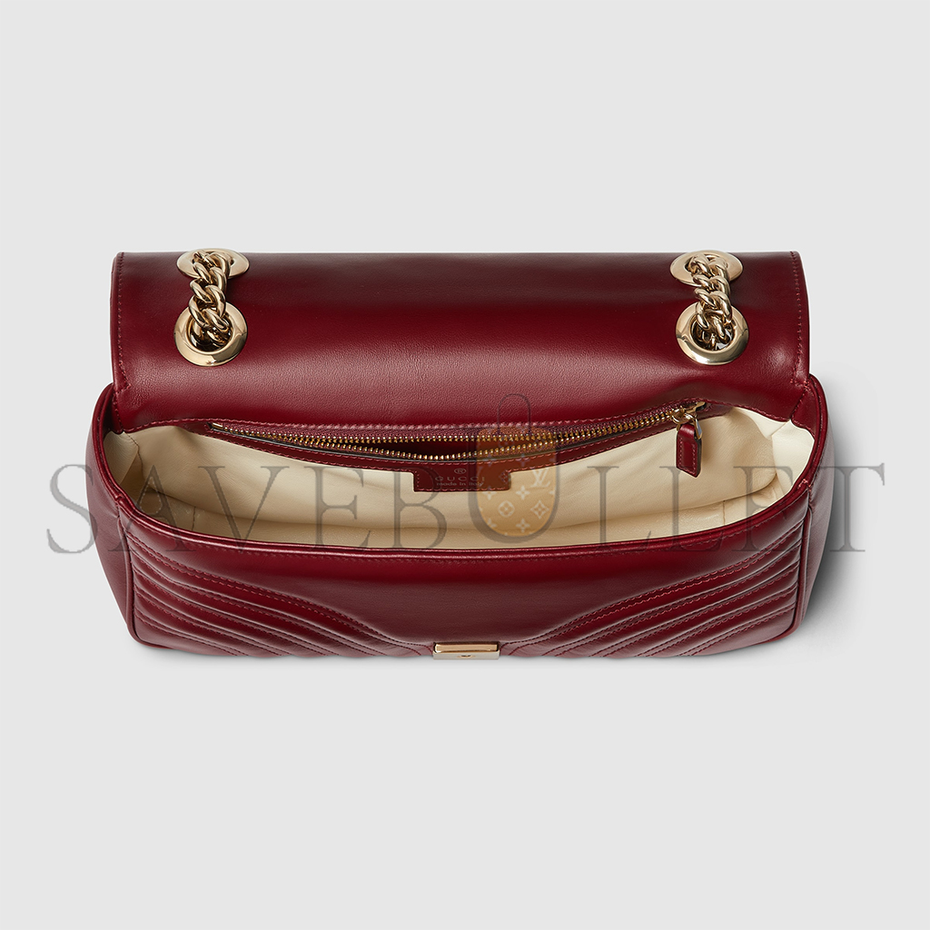 GUCCI GG MARMONT SMALL SHOULDER BAG 443497 (25*15*8cm) GUCCI GG MARMONT SMALL SHOULDER BAG 443497 (25*15*8cm)